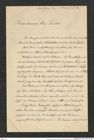 Nachlass Franz Steindachner, Brief von Franz Liechtenstern an Franz Steindachner (04.05.1884), Inv.Nr. 303.13, Seite 1